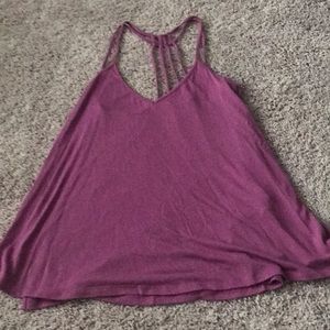 Express one eleven strappy back tank
